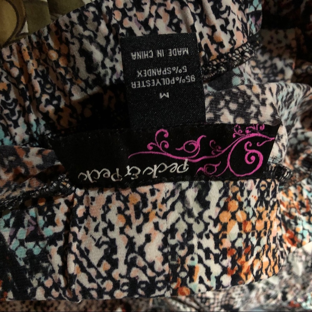 Multicolored casual pants - Picture 2 of 3